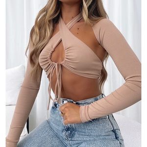 WFB Runway Ready Long Sleeve Crop
